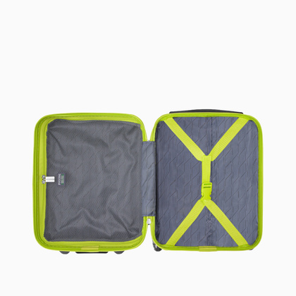 Mała kabinowa walizka PUCCINI BALI ABS021D 5B Zielona