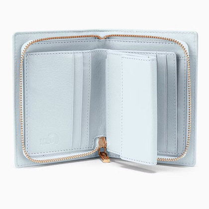 Portfel damski skórzany PUCCINI ZEN ZN9186 7B Niebieski