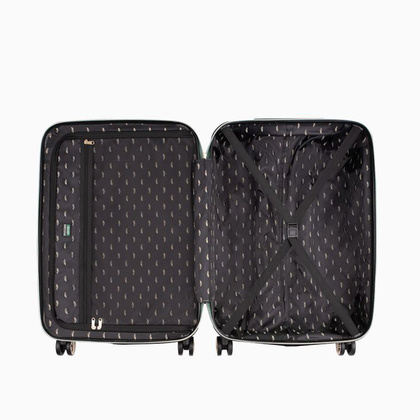 Średnia walizka PUCCINI LOS ANGELES ABS017B 5 Zielona