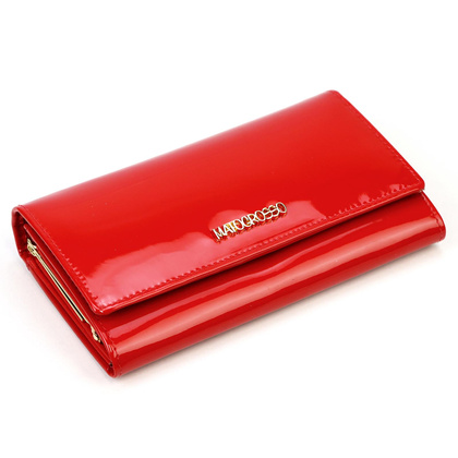 Portfel damski skórzany PELLUCCI 0919-404 RFID czerwony