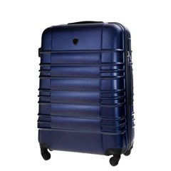 Średnia walizka KEMER SOLIER 838 Granatowa - min. zamówienie 20 / 50 / 100 szt.