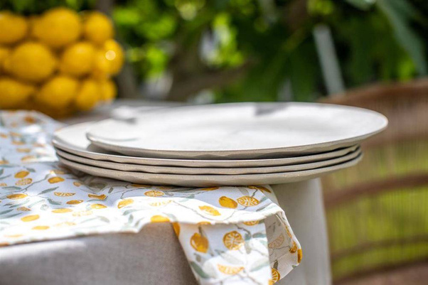 Talerz Club 260mm 4szt. dessert sand 5005700