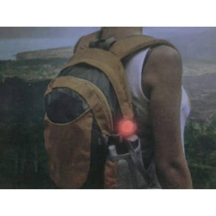 Tylne światło rowerowe 3 LED SMD DUNLOP z ładowaniem USB