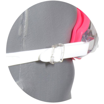 OKULARKI PŁYWACKIE Z ZATYCZKAMI ENERO RÓŻOWE