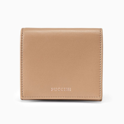 Portfel damski skórzany PUCCINI ZEN ZN9187 2A Brązowy