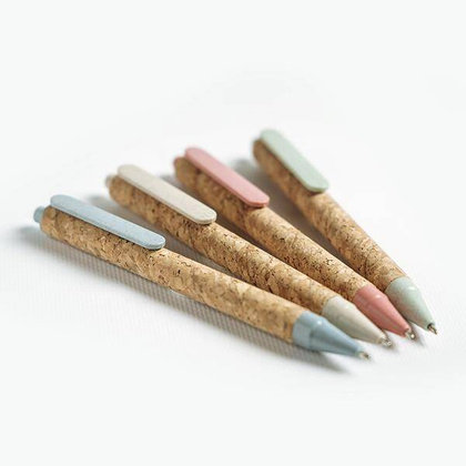 Długopis z korka i włókien pszenicy / Coreat