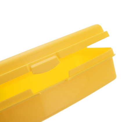 Pojemnik śniadaniowy żółty 21x9,5x5,5cm