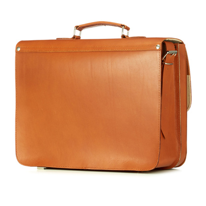 Duża torba skórzana 3w1 KEMER VOOC Vintage P43 Ruda