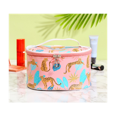 Kosmetyczka rozkładana kuferek safari KS78