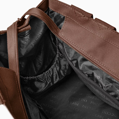 Torba z miejscem na laptop do 15,6" PUCCINI EVERYDAY TD250 2 Brązowa