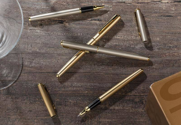 Pióro kulkowe UPOMINKARNIA GLOW GOLD Szampańskie