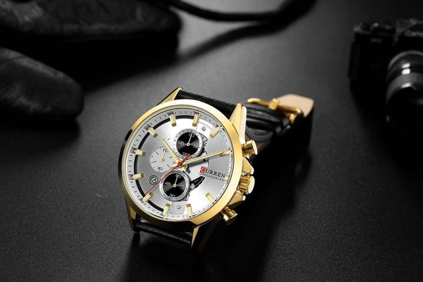 ZEGAREK MĘSKI CURREN 8325 (zc024a) - CHRONOGRAF