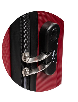 Mała walizka podróżna 663 XM NIEBIESKI METALICZNY