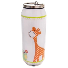 Kubek termiczny termos bidon żyrafa PUSZKA 400 ml