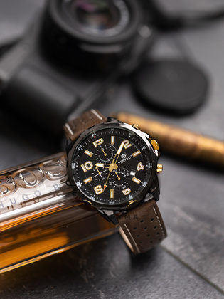 ZEGAREK MĘSKI PERFECT CH05L - CHRONOGRAF (zp353i) + BOX