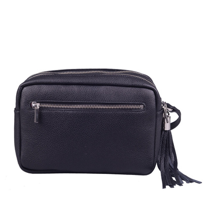 Torebka damska skórzana KEMER R392 Czarna - min. zamówienie 20 / 50 / 100 szt.