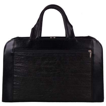 Teczka damska skórzana KEMER 091 Czarna