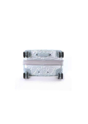 Walizka średnia ELLE Alors Srebrna