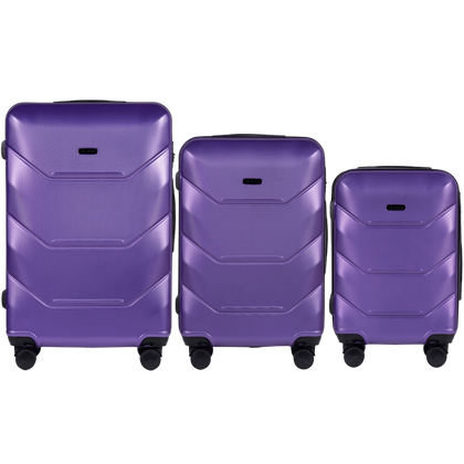 Zestaw 3 walizek KEMER WINGS 148 PURPLE