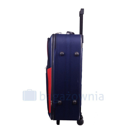 Zestaw walizek PELLUCCI RGL 773 Granatowo Czerwony