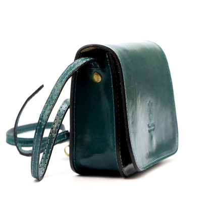 Torebka damska skórzana KEMER 46 Czerwona