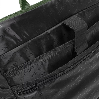 Torba z miejscem na laptop do 15,6" PUCCINI TOTE TD249 5 Zielona