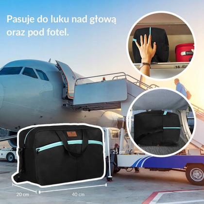 Mała torba podróżna na bagaż podręczny
