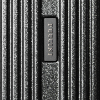 Średnia walizka PUCCINI GENEVA PC033B 8 Antracytowa