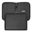 Teczka konferencyjna Hugo Boss A5 Monogram Zipped Black