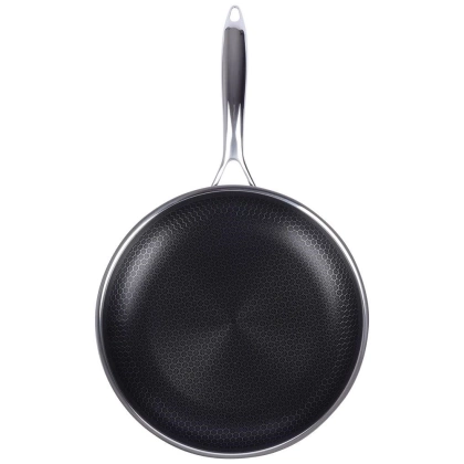 Patelnia stalowa nieprzywierająca premium COOKCELL HYBRYD 28 cm