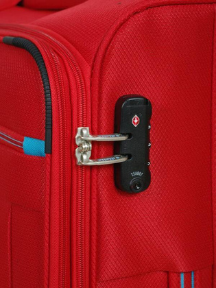 Mała kabinowa walizka DIELLE 300 Czerwona