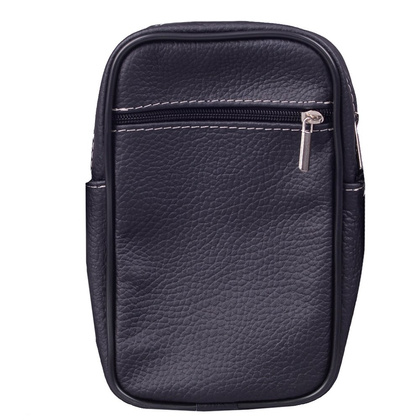 Torba skórzana KEMER T003 Czarna - min. zamówienie 20 / 50 / 100 szt.