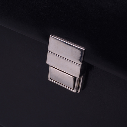 Teczka męska skórzana KEMER B 788/DW Czarna