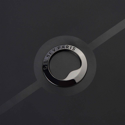 Delsey Turenne mała czarna walizka kabinowa na kółkach 55 cm