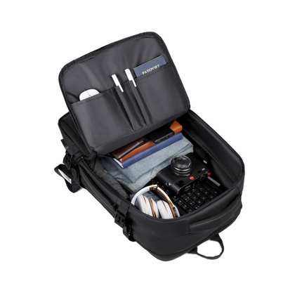 Plecak podróżny, kabinowy do samolotu, wodoodporny, 46 x 30 x 18/28cm PL182