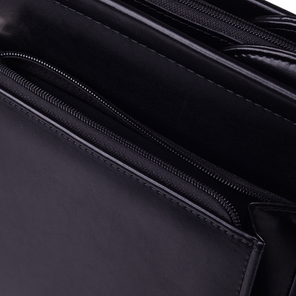 Teczka męska skórzana KEMER B 635/DW Czarny