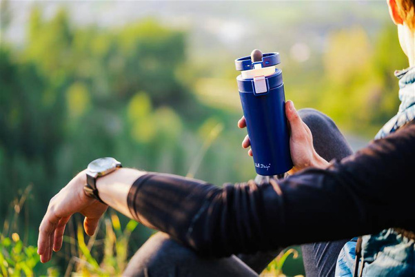 Kubek termiczny 400ml FUORI granatowy 27701