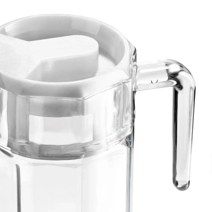 Dzbanek z pokrywką szklany 1,5 l