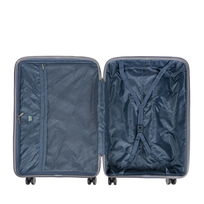 Duża walizka PUCCINI ZADAR PP020A 4 Szara