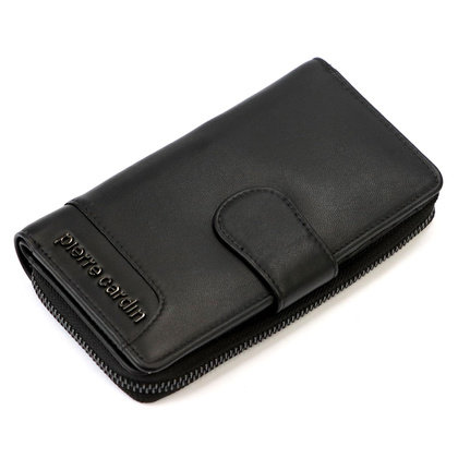 Portfel damski skórzany PIERRE CARDIN TILAK131 2202 Czerwony