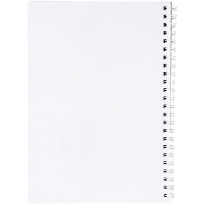 Notatnik Desk-Mate® w formacie A5 z przedziałką i okładką wykonaną z PP