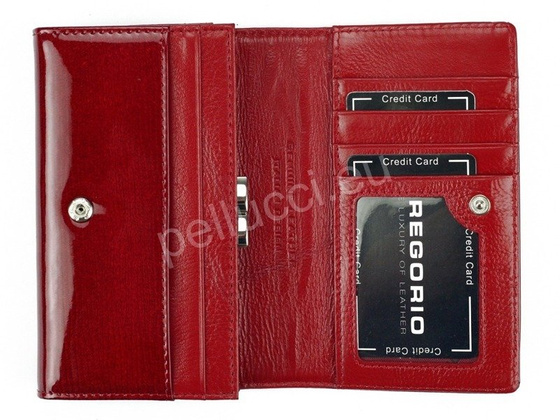 Portfel damski skórzany PELLUCCI LN-101 Niebieski