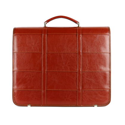 514 Teczka męska pasy - koniak KEMER