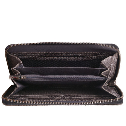 Portfel damski skórzany BELLUCCI D43 Szary