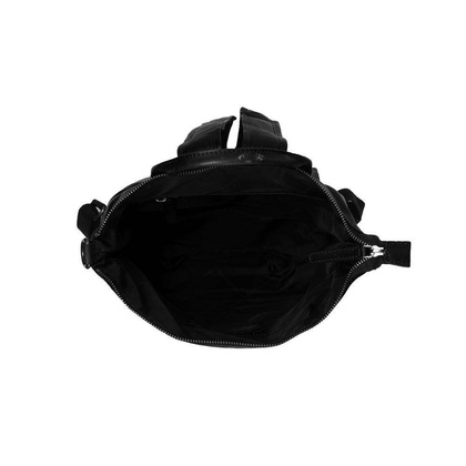 Plecak z miejscem na smartfon Czarny - min. zamówienie 20 / 50 / 100 szt.