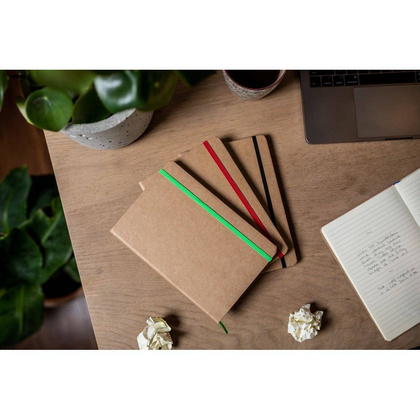 Notatnik ok. A5 twarda okładka tasiemka zakładkowa