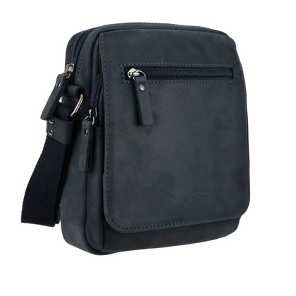 Męska torba skórzana Canaletto z klapką vintage TM151s58