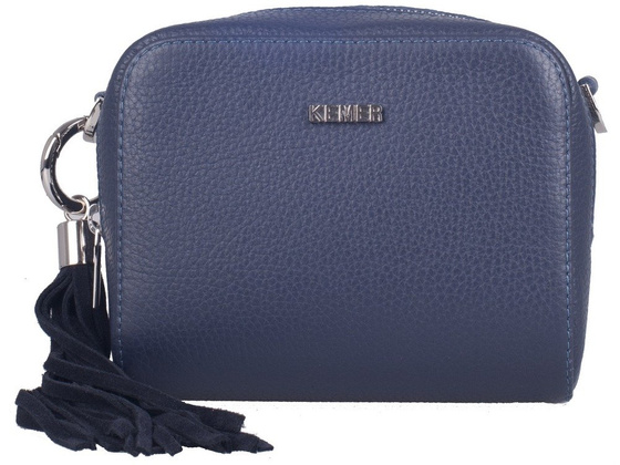 Torebka damska skórzana KEMER R264-10-S1-001 Granatowa - min. zamówienie 20 / 50 / 100 szt.