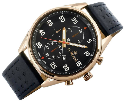 Zegarek Męski G.Rossi ERNET 7116A-6f3