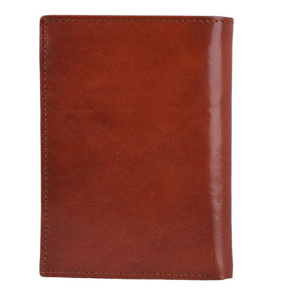 Portfel męski skórzany KEMER M15/1 Jasno brązowy - min. zamówienie 20 / 50 / 100 szt.